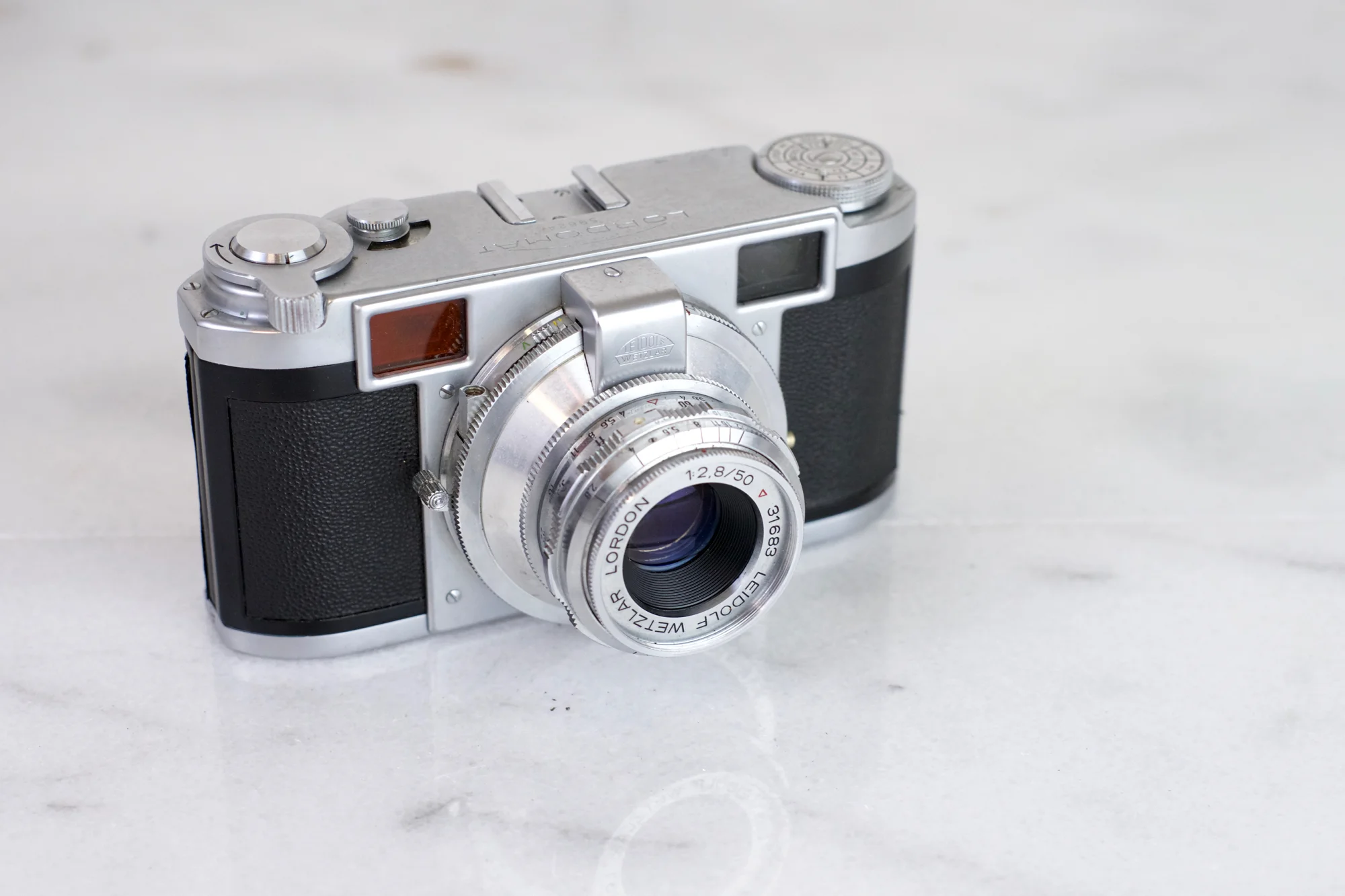 Leidolf Lordomat 35mm Film Rangefinder Camera Set with Three